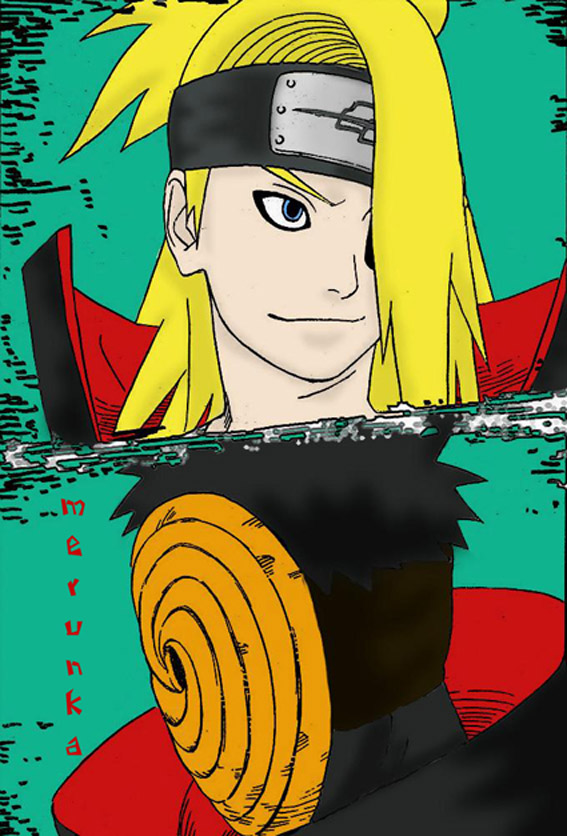 Deidara a Tobi